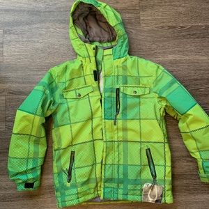 Firefly Youth Neon Waterproof Snow Jacket L
